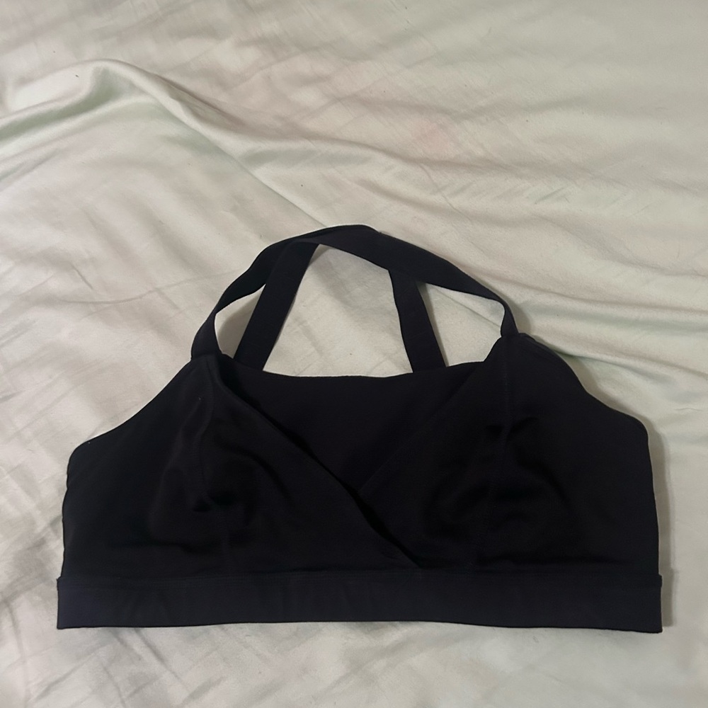 Lululemon black sports bra large - Picture 3 of 5
